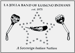 [La Jolla Band of Luiseño Indians former flag]