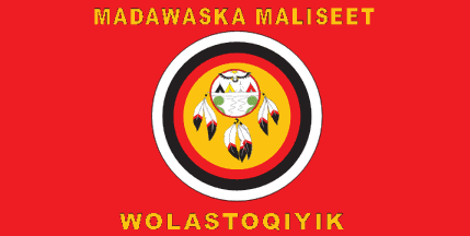 [Madawaska Maliseet First Nation flag]
