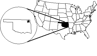 [Peoria - Oklahoma map]