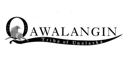 [Qawalangin Tribe of Unalaska, Alaska flag]