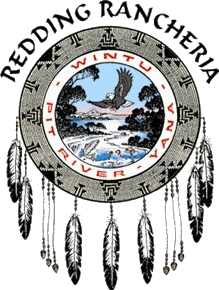 [Redding Rancheria, California flag]