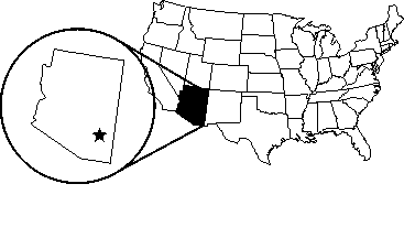 [San Carlos Apache - Arizona map]