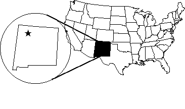 [Santa Clara Pueblo - New Mexico map]