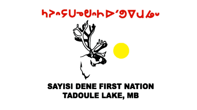 [Sayisi Dene First Nation flag]