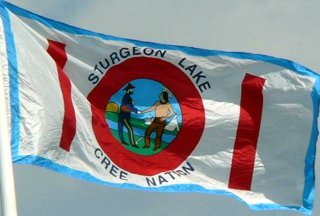 [Sturgeon Lake Cree Nation flag]