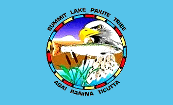 [Summit Lake Paiute Tribe, Nevada flag]