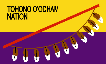 [Tohono O'odham - Arizona flag]