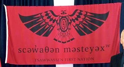 [Tsawout First Nation flag]