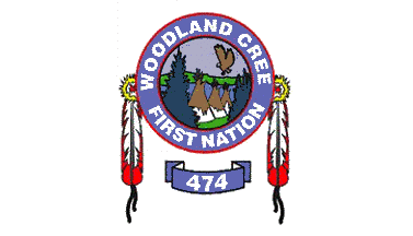 [Woodland Cree First Nation flag]