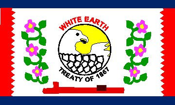 [White Earth Band of Ojibwe - Minnesota flag]