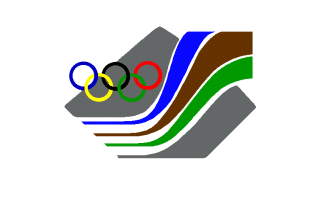 [Interim Olympic flag for South Africa]